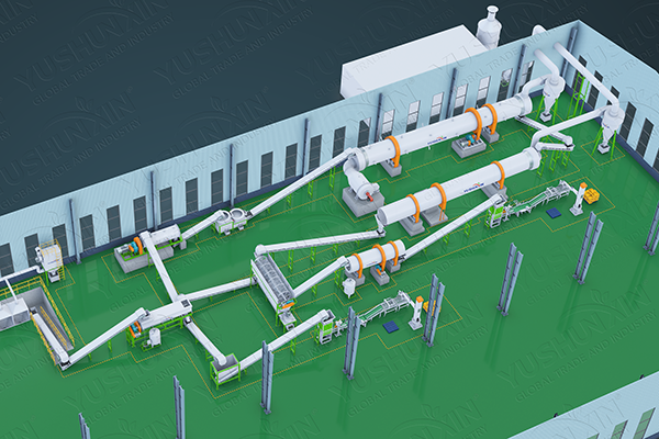 5TPH compost pellet making machine proposal