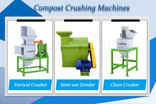 Compost crushing machines for sale